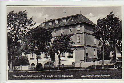 Hohegeiß Harz Eisenbahner-Erholungsheim ca 1935 Hohegeiß Harz Eisenbahner-Erholungsheim ca 1935