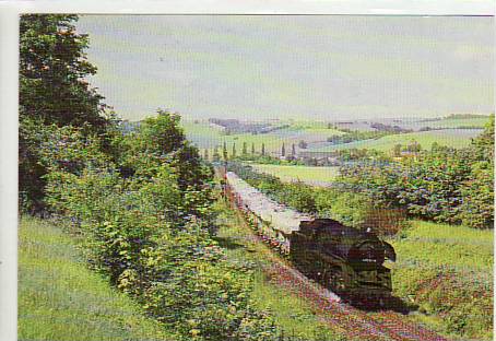 Eisenbahn bei Wetterzeube ca 1985 Eisenbahn bei Wetterzeube ca 1985