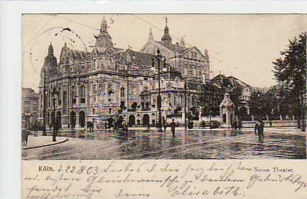 Köln am Rhein Theater 1903 Köln am Rhein Theater 1903
