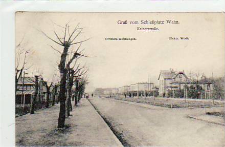 Köln-Wahn am Rhein Schießplatz Kaiserstraße ca 1910 Köln-Wahn am Rhein Schießplatz Kaiserstraße ca 1910