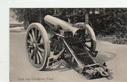 Köln-Wahn am Rhein Schießplatz Kanone Köln-Wahn am Rhein Schießplatz Kanone