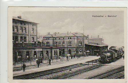 Bahnhof Belgien Herbesthal Eisenbahn ca 1914