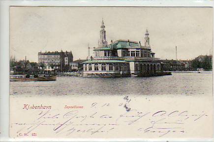 Kobenhavn-Kopenhagen Denmark-Dänemark Pavillon 1902