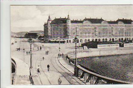 Kobenhavn-Kopenhagen Denmark-Dänemark Langebro. ca 1910