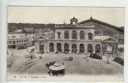 Bahnhof Frankreich Lille 1914