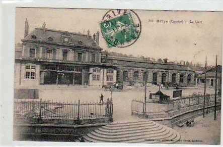 Bahnhof Frankreich Brive 1913