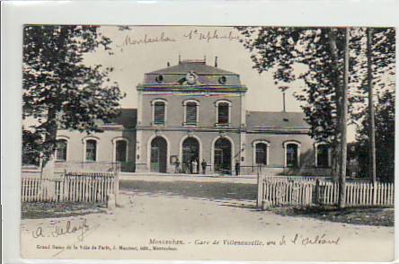 Bahnhof Frankreich Montauban ca 1900