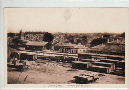 Bahnhof Frankreich Laigle Eisenbahn ca 1915