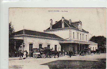 Bahnhof Frankreich Saint-Dizier ca 1910