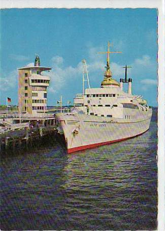 Cuxhaven Seebäderschiff Alten Liebe 1967