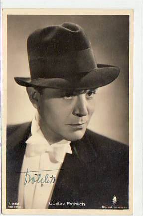 Schauspieler Original Autogramm Gustav Fröhlich