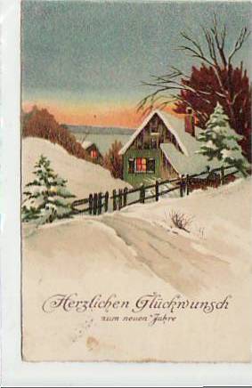 Landpoststempel Schlalach über Brück 1938 Glückwunsch Neujahr