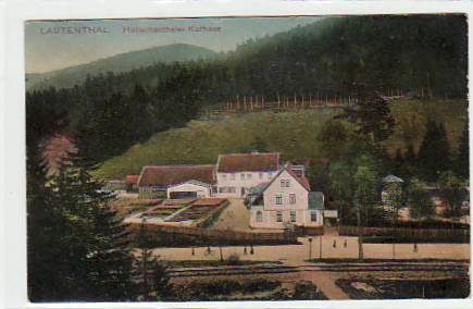 Lautenthal bei Wildemann im Harz Eisenbahn-Line 1914 Lautenthal bei Wildemann im Harz Eisenbahn-Line 1914