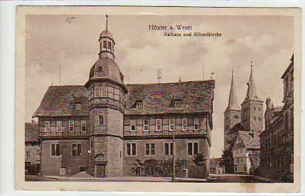 Höxter an der Weser ca 1920 Höxter an der Weser ca 1920