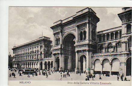 Milano Italien Arco della Galleria ca 1910 Milano Italien Arco della Galleria ca 1910
