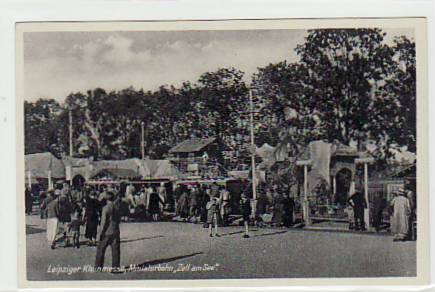 Leipzig Kleinmesse Rummel ca 1935 Leipzig Kleinmesse Rummel ca 1935