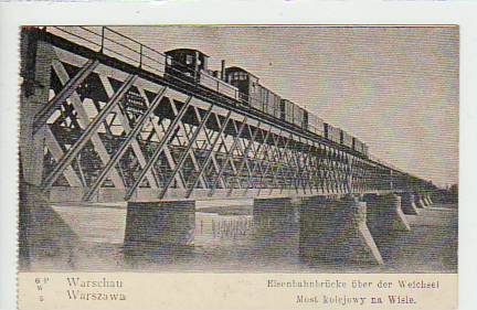 Warszawa Warschau Polen Eisenbahn 1915 Warszawa Warschau Polen Eisenbahn 1915