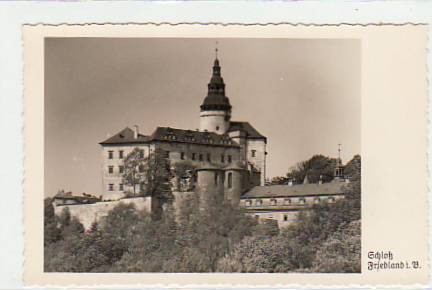 Friedland Böhmen CSSR Schloss ca 1935 Friedland Böhmen CSSR Schloss ca 1935