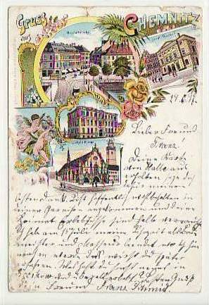 Chemnitz Litho von 1897 Chemnitz Litho von 1897