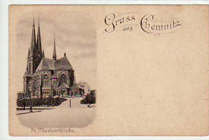 Chemnitz Kirche ca 1900 Chemnitz Kirche ca 1900