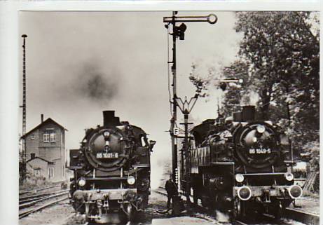 Oelsnitz Bahnhof Dampflok Eisenbahn ca 1980 Oelsnitz Bahnhof Dampflok Eisenbahn ca 1980