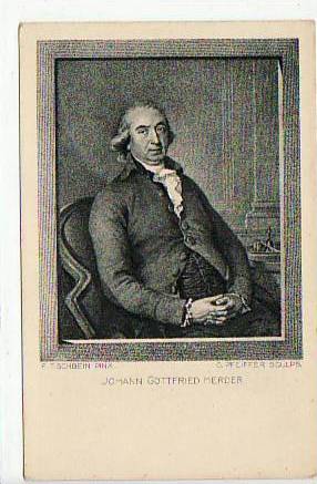 Berühmte Persönlichkeiten Johann Gottfried Herder