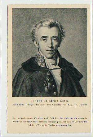 Berühmte Persönlichkeiten Jphann Friedrich Cotta