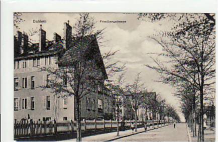 Berlin Dahlem Friedbergstrasse ca 1910