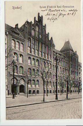 Berlin Rixdorf Gymnasium 1907