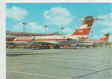 Berlin Schönefeld Flughafen Interflug Flugzeug 1979