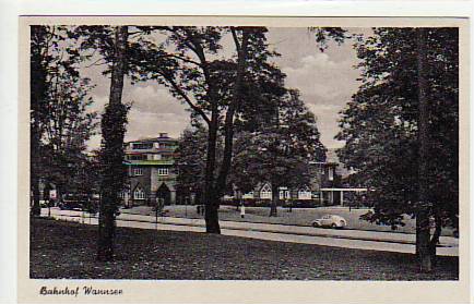 Berlin Wannsee Bahnhof ca 1950