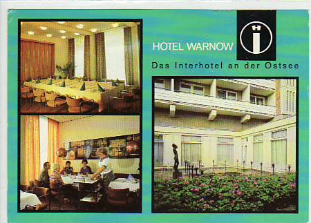 Rostock Hotel Warnow ca 1980
