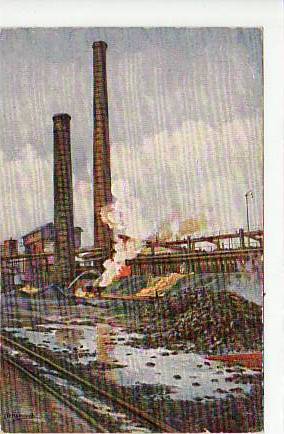 Königshütte Schlesien Künstlerkarte Königshütte Schlesien Künstlerkarte