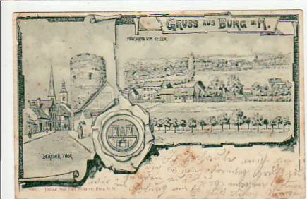 Burg im Jerichower Land 1899 Burg im Jerichower Land 1899