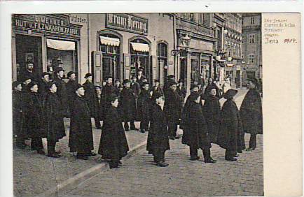 Jena Currrende beim Strassensingen 1904 Jena Currrende beim Strassensingen 1904