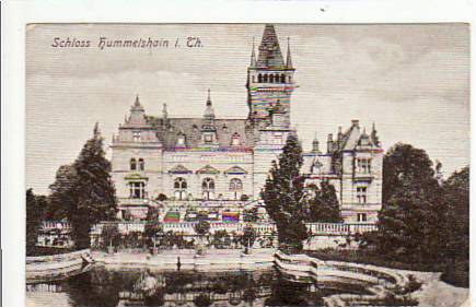 Hummelshain bei Neustadt-Orla Schloss ca 1910 Hummelshain bei Neustadt-Orla Schloss ca 1910