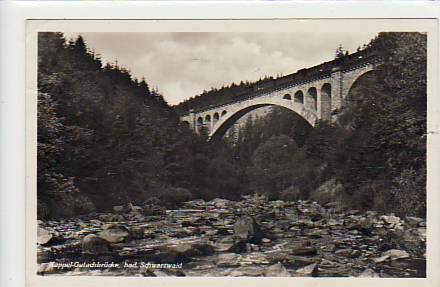 el-Gutachbrücke Eisenbahn Schwarzwald 1937 el-Gutachbrücke Eisenbahn Schwarzwald 1937
