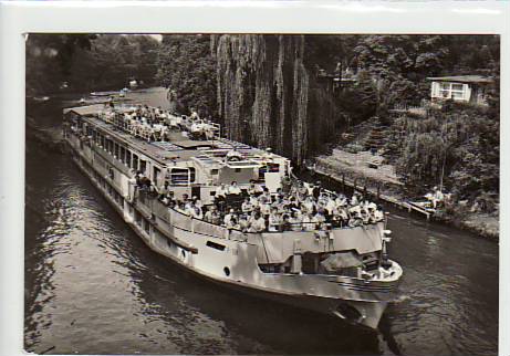 Binnenschiffe Dampfer Sanssouci in Berlin 1978