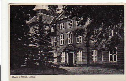 Mirow in Mecklenburg Schloss ca 1940 Mirow in Mecklenburg Schloss ca 1940