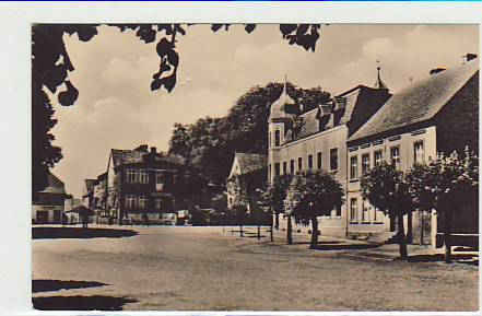Wesenberg in Mecklenburg Markt 1957 Wesenberg in Mecklenburg Markt 1957
