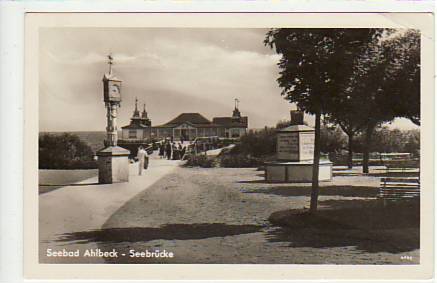 Ostseebad Ahlbeck Seebrücke 1952 Ostseebad Ahlbeck Seebrücke 1952