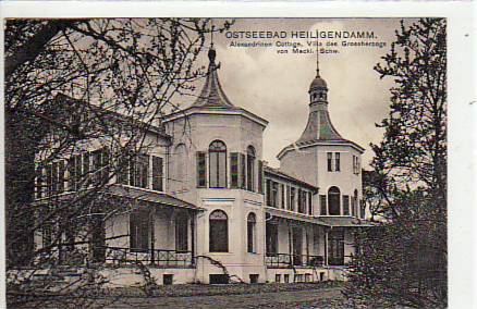 Ostseebad Heiligendamm Grossherzog Villa ca 1910 Ostseebad Heiligendamm Grossherzog Villa ca 1910