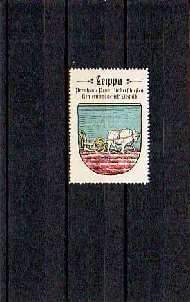 Leippa Schlesien Stadt Wappen vor 1945 Leippa Schlesien Stadt Wappen vor 1945