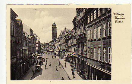 Göttingen Weender-Straße 1937 Göttingen Weender-Straße 1937