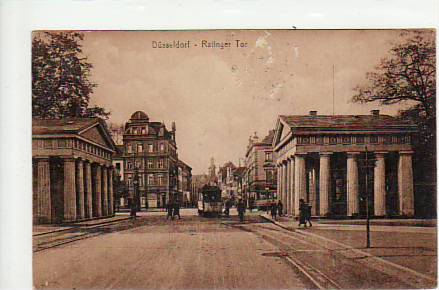 Strassenbahn Düsseldorf 1920