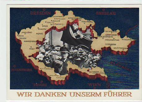 Propaganda 1939 Stempel Buchau