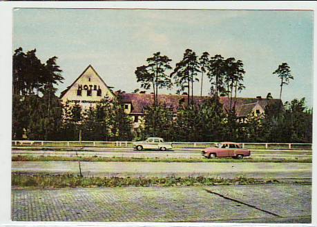 Autobahn Raststätte Hermsdorfer Kreuz Mitropa 1968