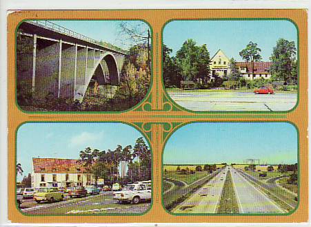 Autobahn Raststätte Hermsdorfer Kreuz Mitropa ca 1980