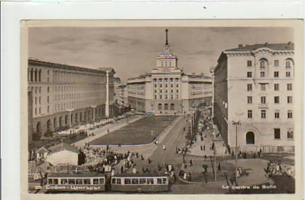 Sofia-Sophia Bulgarien-Balgarija Strassenbahn 1957