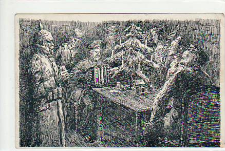Glückwunsch Weihnachten Soldaten Militär 1.WK 1918 Glückwunsch Weihnachten Soldaten Militär 1.WK 1918